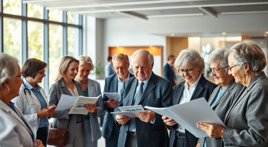 Rede credenciada de hospitais e clínicas para idosos