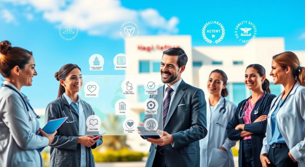 rede credenciada e qualidade nos procedimentos