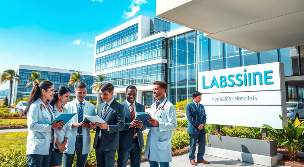 rede credenciada hospitais laboratórios