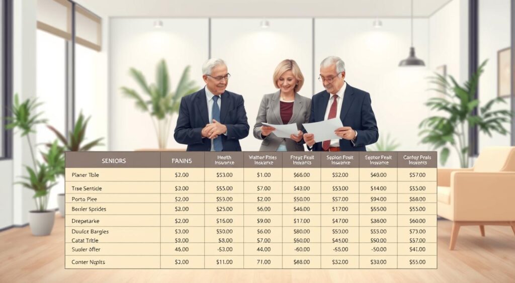 tabela de valores e opções de planos de saúde para idosos