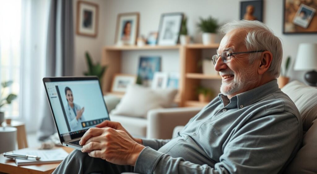 telemedicina saúde idosos